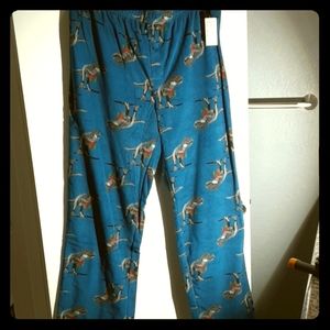 NWT Dinosaur Xmas PJ Pants